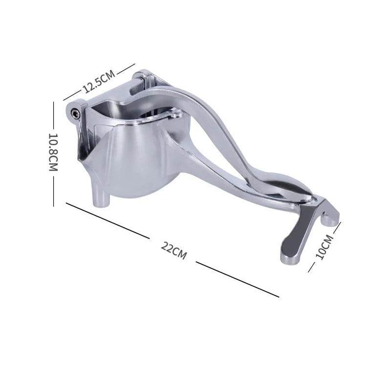 Manual Juice Squeezer, Portable Aluminum Alloy Hand Pressure Juicer